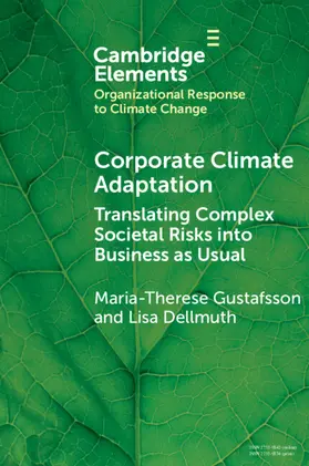 Gustafsson / Dellmuth |  Corporate Climate Adaptation | Buch |  Sack Fachmedien