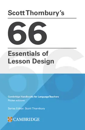 Thornbury |  Scott Thornbury's 66 Essentials of Lesson Design Paperback | Buch |  Sack Fachmedien