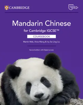 Mak / Wang / Liu |  Mandarin Chinese for Cambridge Igcse(tm) Coursebook with Digital Access (2 Years) | Buch |  Sack Fachmedien