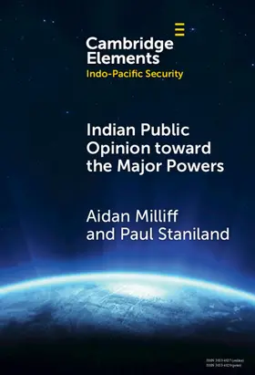 Milliff / Staniland |  Indian Public Opinion toward the Major Powers | Buch |  Sack Fachmedien
