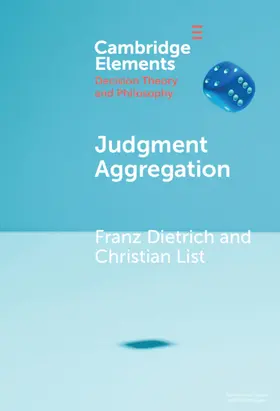 Dietrich / List |  Judgment Aggregation | Buch |  Sack Fachmedien