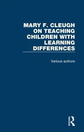 Cleugh |  Mary F. Cleugh on Teaching Children with Learning Differences | Buch |  Sack Fachmedien