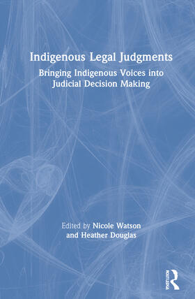 Watson / Douglas | Indigenous Legal Judgments | Buch | 978-1-03-200481-5 | sack.de