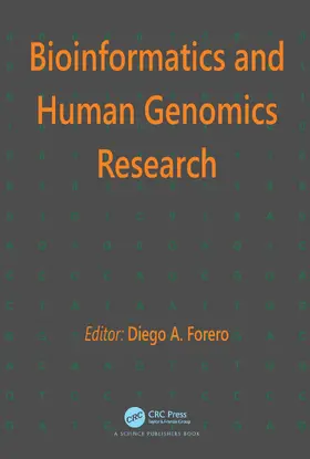 Forero |  Bioinformatics and Human Genomics Research | Buch |  Sack Fachmedien