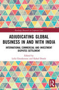 Choukroune / Donde |  Adjudicating Global Business in and with India | Buch |  Sack Fachmedien