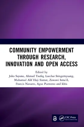 Sayono / Taufiq / Sringernyuang |  Community Empowerment Through Research, Innovation and Open Access | Buch |  Sack Fachmedien