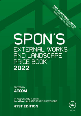 AECOM | Spon's External Works and Landscape Price Book 2022 | Buch | sack.de