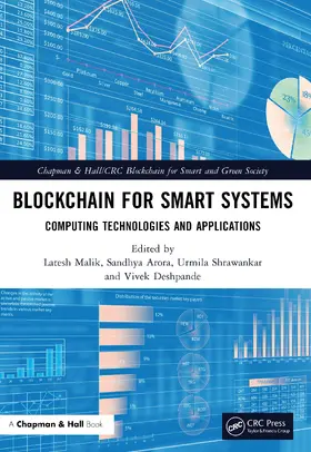 Malik / Arora / Shrawankar |  Blockchain for Smart Systems | Buch |  Sack Fachmedien
