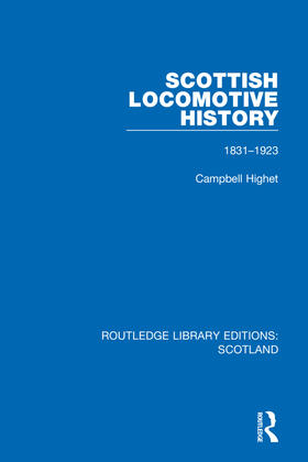 Highet |  Scottish Locomotive History | Buch |  Sack Fachmedien