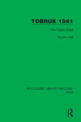 Hall |  Tobruk 1941 | Buch |  Sack Fachmedien