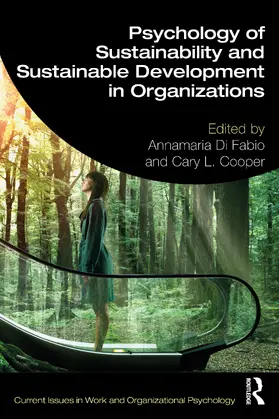 Di Fabio / Cooper |  Psychology of Sustainability and Sustainable Development in Organizations | Buch |  Sack Fachmedien
