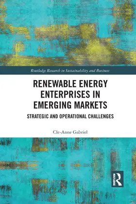 Gabriel |  Renewable Energy Enterprises in Emerging Markets | Buch |  Sack Fachmedien