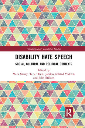 Solstad Vedeler / Sherry / Eriksen | Disability Hate Speech | Buch | 978-1-03-208605-7 | sack.de