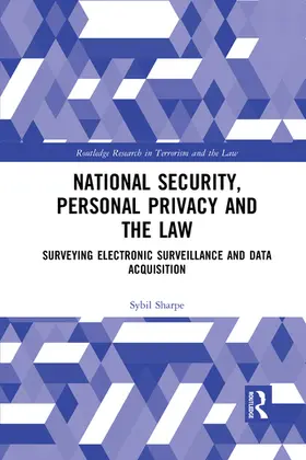 Sharpe |  National Security, Personal Privacy and the Law | Buch |  Sack Fachmedien