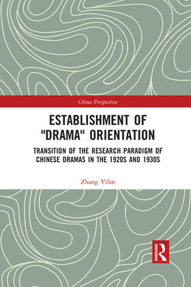 Yifan | Establishment of "Drama" Orientation | Buch | 978-1-03-208907-2 | sack.de