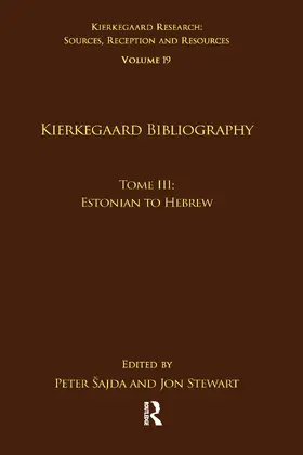 Šajda / Stewart |  Volume 19, Tome III | Buch |  Sack Fachmedien