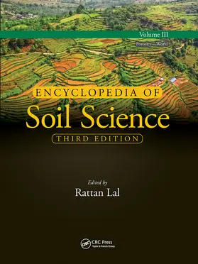 Lal |  Encyclopedia of Soil Science, Third Edition | Buch |  Sack Fachmedien