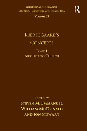 Emmanuel / McDonald | Volume 15, Tome I | Buch | 978-1-032-09906-4 | sack.de