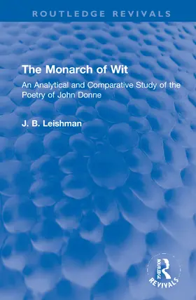 Leishman | The Monarch of Wit | Buch | 978-1-032-10286-3 | www.sack.de