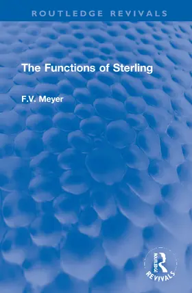 Meyer |  The Functions of Sterling | Buch |  Sack Fachmedien