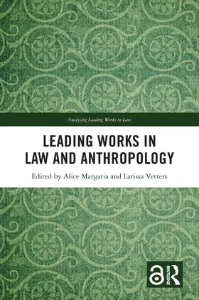 Margaria / Vetters |  Leading Works in Law and Anthropology | Buch |  Sack Fachmedien