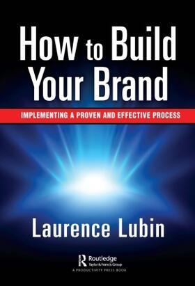 Lubin | How to Build Your Brand | Buch | 978-1-032-12146-8 | www.sack.de