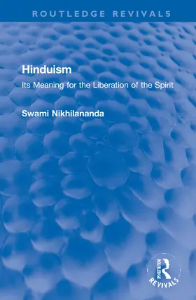 Nikhilananda | Hinduism | Buch | 978-1-032-12882-5 | www.sack.de