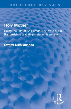 Nikhilananda |  Holy Mother | Buch |  Sack Fachmedien