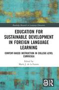 de la Fuente |  Education for Sustainable Development in Foreign Language Learning | Buch |  Sack Fachmedien