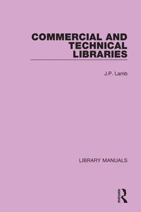 Lamb |  Commercial and Technical Libraries | Buch |  Sack Fachmedien