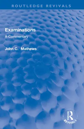Mathews |  Examinations | Buch |  Sack Fachmedien
