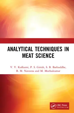 Kulkarni / Girish / Barbuddhe |  Analytical Techniques in Meat Science | Buch |  Sack Fachmedien