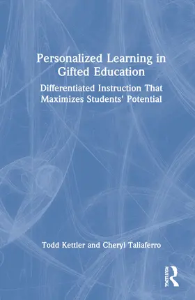 Kettler / Taliaferro |  Personalized Learning in Gifted Education | Buch |  Sack Fachmedien