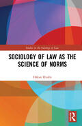 Hydén |  Sociology of Law as the Science of Norms | Buch |  Sack Fachmedien