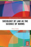 Hydén |  Sociology of Law as the Science of Norms | Buch |  Sack Fachmedien