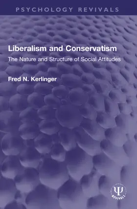 Kerlinger | Liberalism and Conservatism | Buch | 978-1-032-15021-5 | www.sack.de