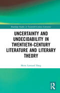Leonard Høeg |  Uncertainty and Undecidability in Twentieth-Century Literature and Literary Theory | Buch |  Sack Fachmedien