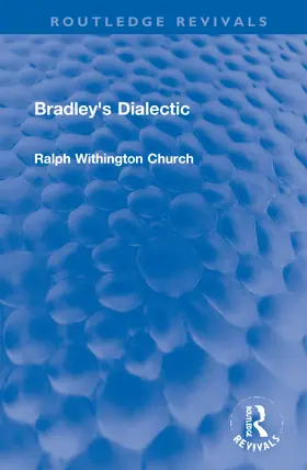 Church | Bradley's Dialectic | Buch | 978-1-032-15569-2 | www.sack.de