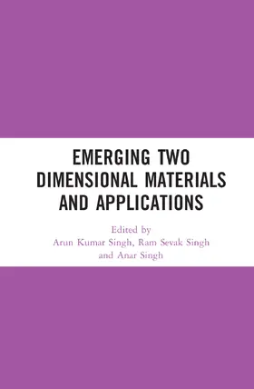 Singh |  Emerging Two Dimensional Materials and Applications | Buch |  Sack Fachmedien