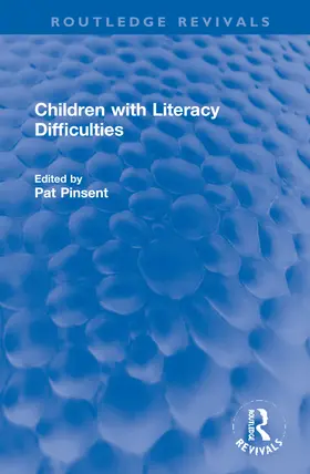 Pinsent |  Children with Literacy Difficulties | Buch |  Sack Fachmedien
