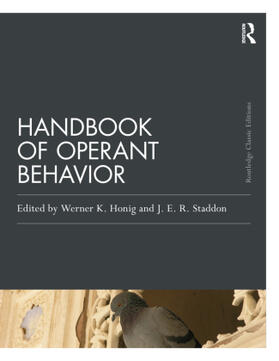 Honig / Staddon |  Handbook of Operant Behavior | Buch |  Sack Fachmedien