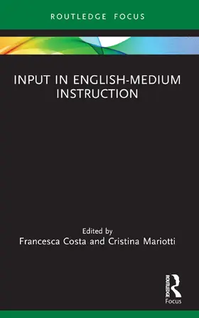Costa / Mariotti |  Input in English-Medium Instruction | Buch |  Sack Fachmedien