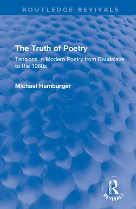 Hamburger |  The Truth of Poetry | Buch |  Sack Fachmedien