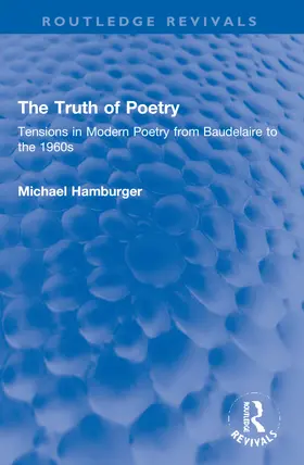 Hamburger |  The Truth of Poetry | Buch |  Sack Fachmedien