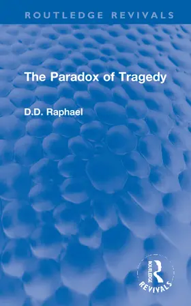 Raphael |  The Paradox of Tragedy | Buch |  Sack Fachmedien