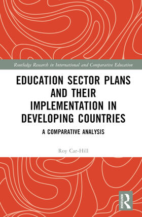Carr-Hill | Education Sector Plans and their Implementation in Developing Countries | Buch | 978-1-03-220522-9 | sack.de