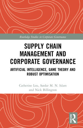 Lou / Islam / Billington |  Supply Chain Management and Corporate Governance | Buch |  Sack Fachmedien