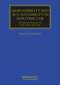 Daniels |  Responsibility and Accountability in Maritime Law | Buch |  Sack Fachmedien