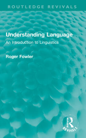 Fowler | Understanding Language | Buch | 978-1-03-221326-2 | sack.de