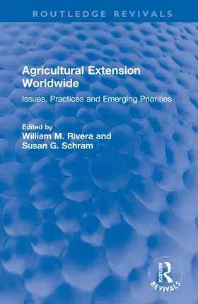 Rivera / Schram |  Agricultural Extension Worldwide | Buch |  Sack Fachmedien